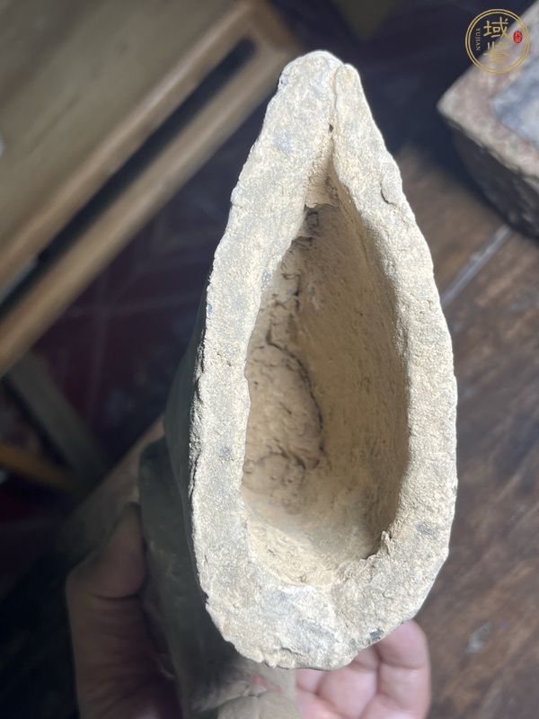 古玩陶瓷漢代馬頭真品鑒賞圖