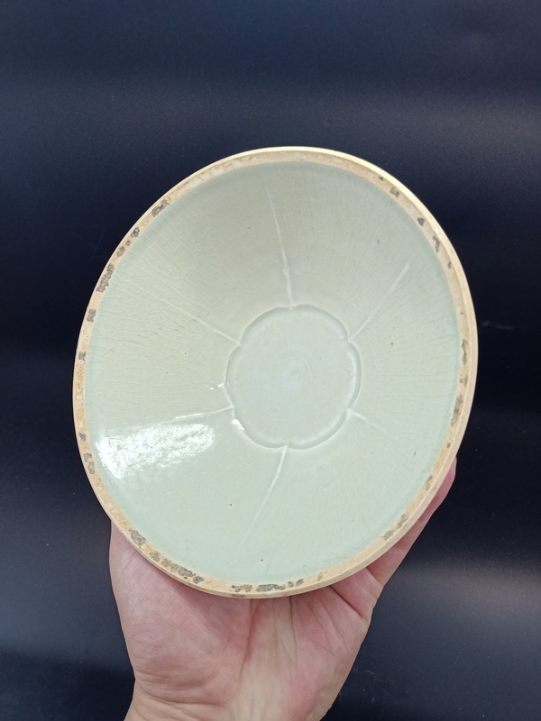 古玩陶瓷【館藏級精品】南宋 青白瓷六出筋梅紋碗【頂級釉水】拍賣，當前價格0元