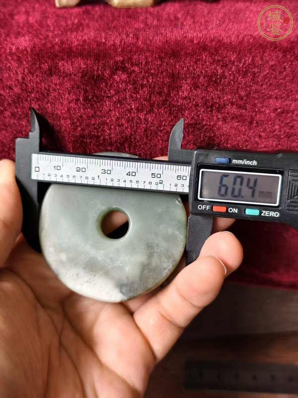 古玩玉器素璧真品鑒賞圖