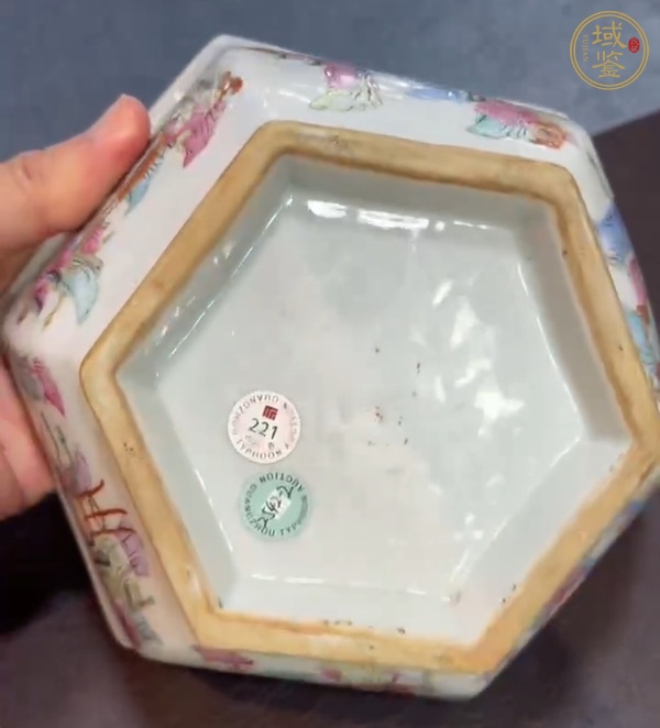 古玩陶瓷粉彩碗真品鑒賞圖