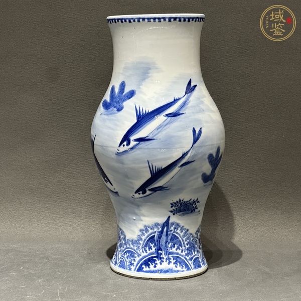 古玩陶瓷青花尊真品鑒賞圖