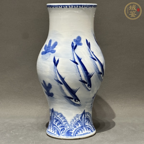 古玩陶瓷青花尊真品鑒賞圖