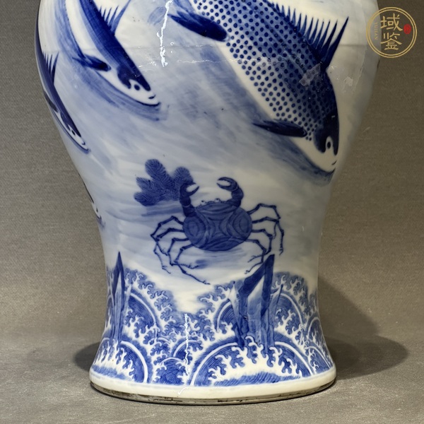 古玩陶瓷青花尊真品鑒賞圖