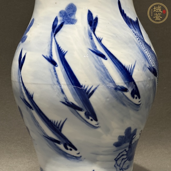 古玩陶瓷青花尊真品鑒賞圖