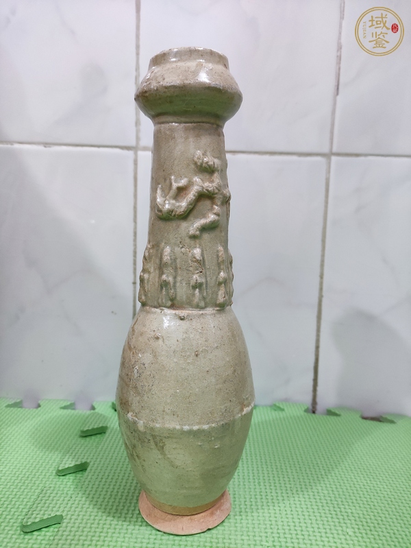 古玩陶瓷青白釉塔式罐真品鑒賞圖