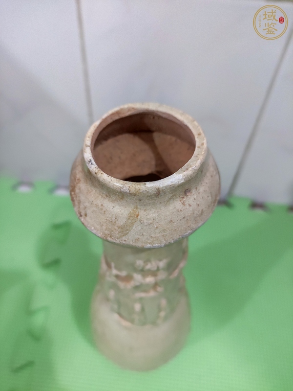 古玩陶瓷青白釉塔式罐真品鑒賞圖