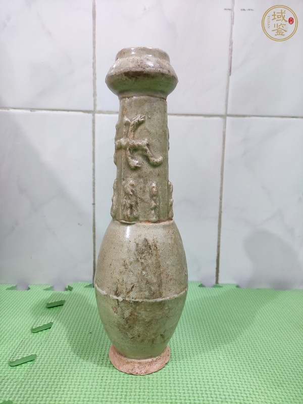 古玩陶瓷青白釉塔式罐真品鑒賞圖