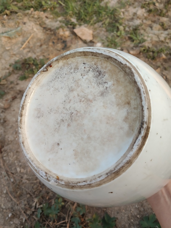 古玩陶瓷粉彩花卉紋冬瓜罐拍賣，當前價格999元