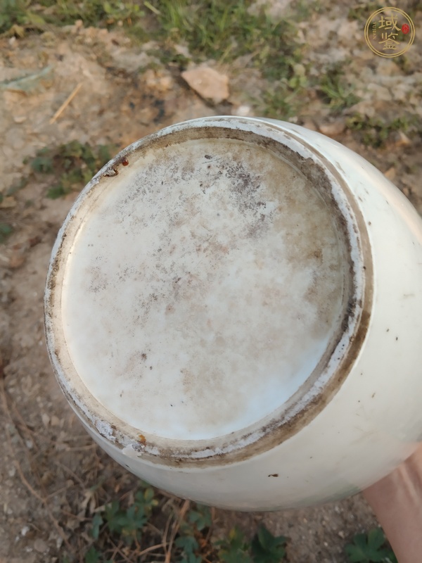 古玩陶瓷粉彩花卉紋冬瓜罐真品鑒賞圖