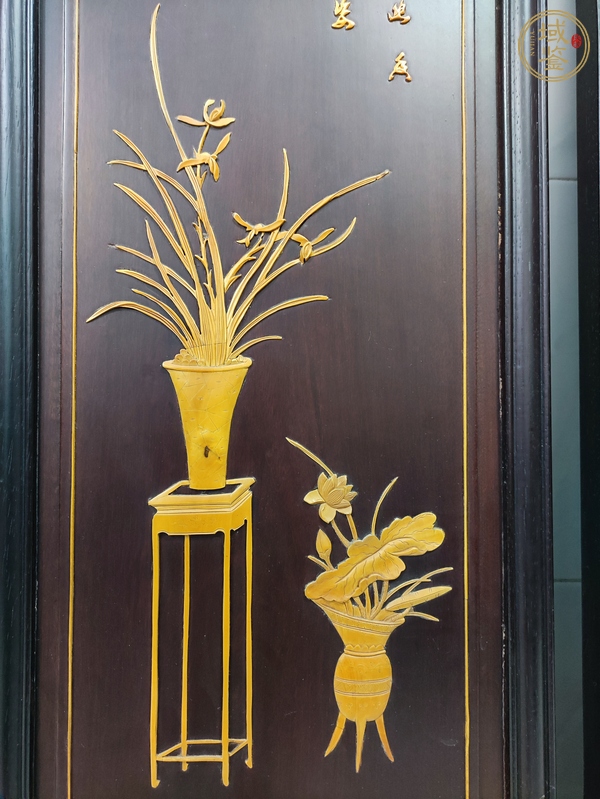 古玩雜項掛屏真品鑒賞圖