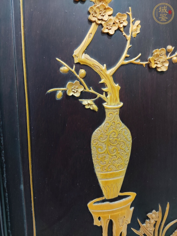古玩雜項掛屏真品鑒賞圖
