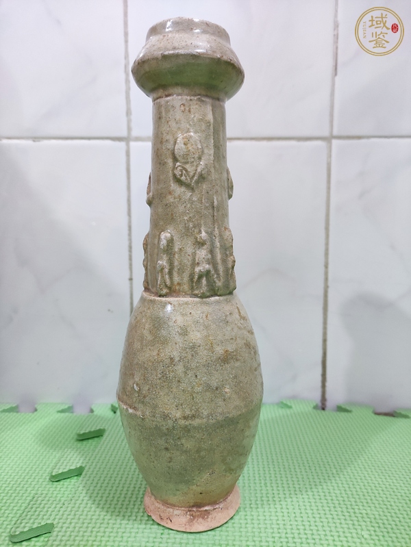 古玩陶瓷青白釉塔式罐真品鑒賞圖