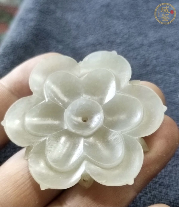 古玩玉器和田玉雕“帽花”真品鑒賞圖