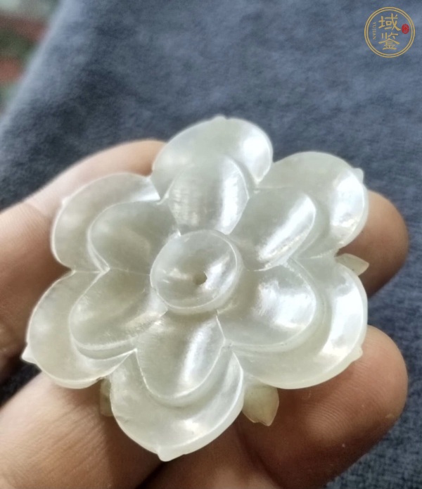 古玩玉器和田玉雕“帽花”真品鑒賞圖