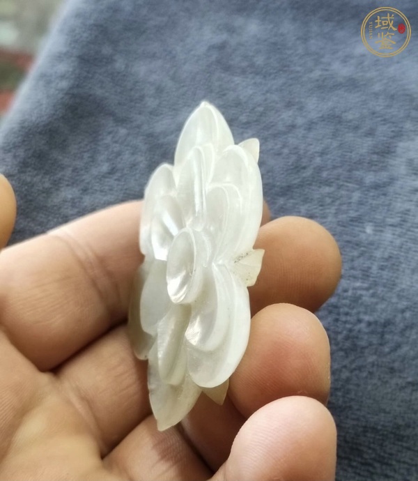 古玩玉器和田玉雕“帽花”真品鑒賞圖