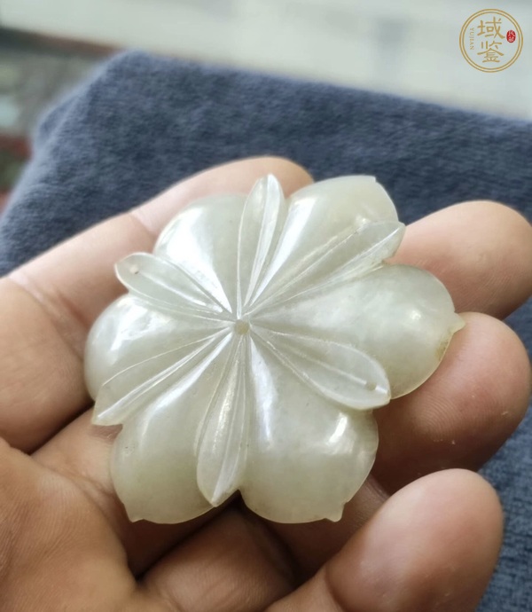 古玩玉器和田玉雕“帽花”真品鑒賞圖