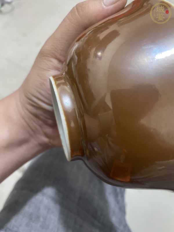 古玩陶瓷紫金釉碗真品鑒賞圖