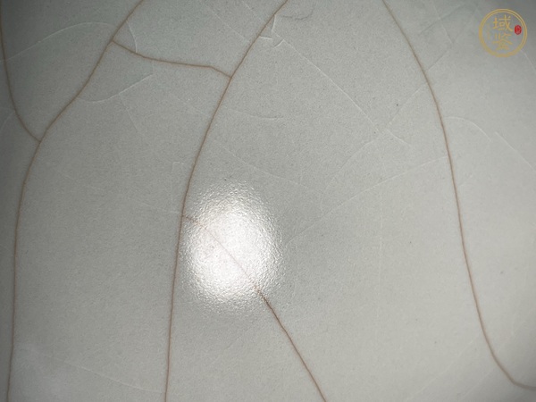 古玩陶瓷現(xiàn)代仿官釉瓶真品鑒賞圖
