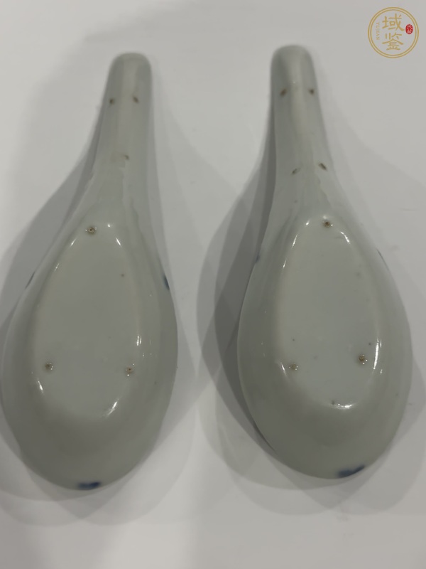 古玩陶瓷青花調(diào)羹、模糊，偏老真品鑒賞圖