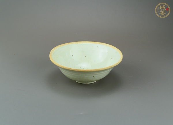 古玩陶瓷湖田窯青白釉斗笠碗真品鑒賞圖