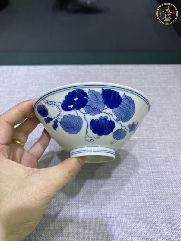 古玩陶瓷青花碗真品鑒賞圖
