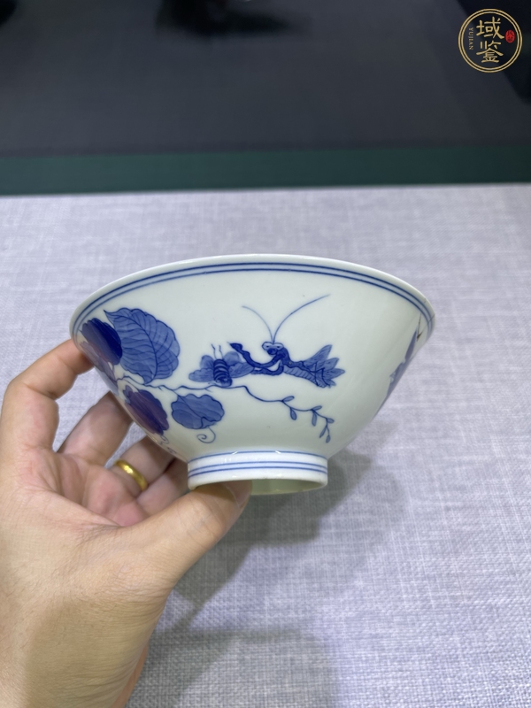 古玩陶瓷青花碗真品鑒賞圖
