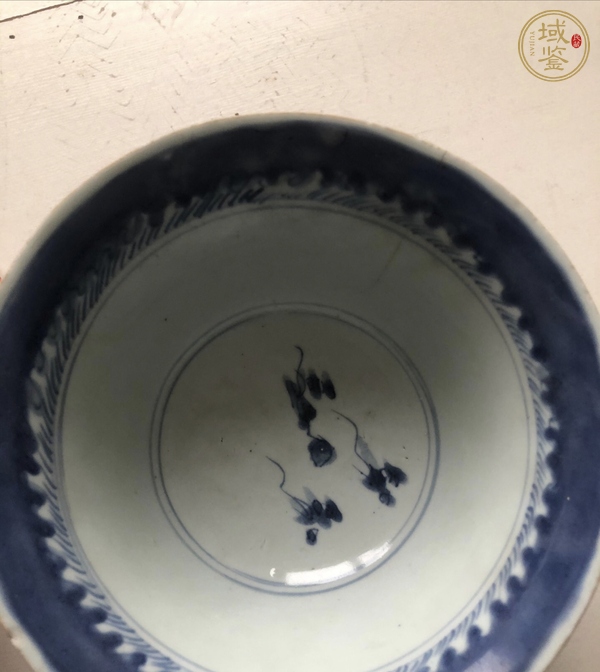 古玩陶瓷青花龍紋撇口碗真品鑒賞圖
