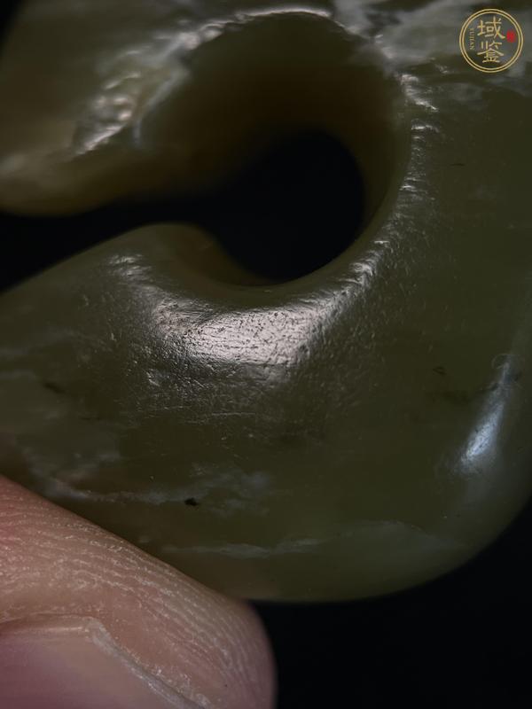 古玩玉器仿古玉玦真品鑒賞圖