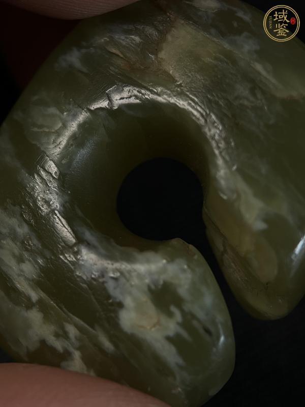 古玩玉器仿古玉玦真品鑒賞圖