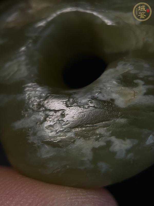 古玩玉器仿古玉玦真品鑒賞圖