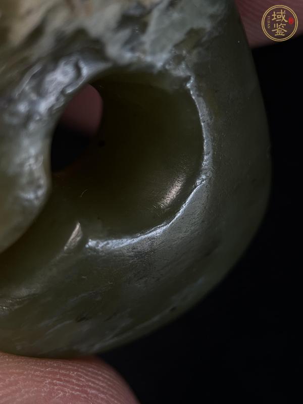 古玩玉器仿古玉玦真品鑒賞圖