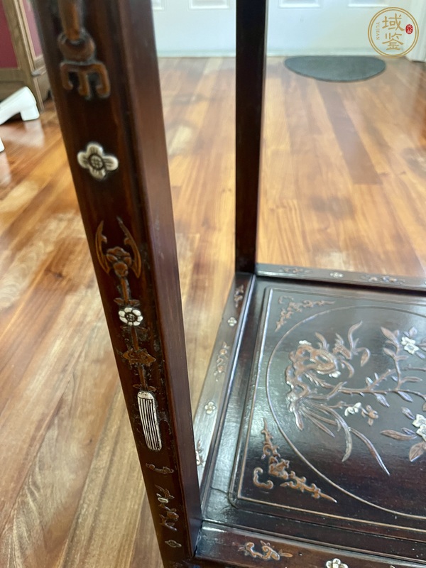 古玩雜項花幾真品鑒賞圖