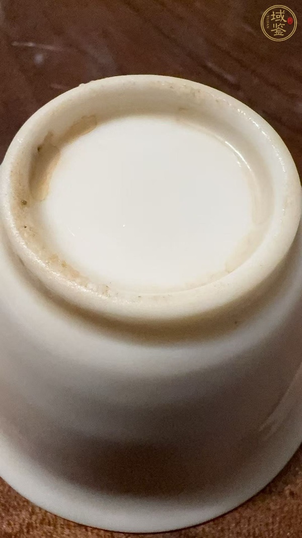 古玩陶瓷白釉杯真品鑒賞圖