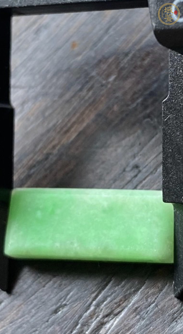 古玩玉器天然翡翠戒面真品鑒賞圖