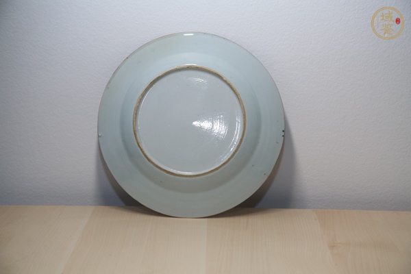 古玩陶瓷粉彩盤真品鑒賞圖