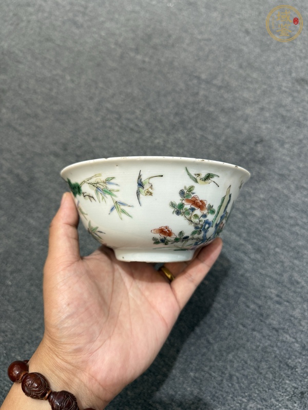 古玩陶瓷粉彩碗真品鑒賞圖