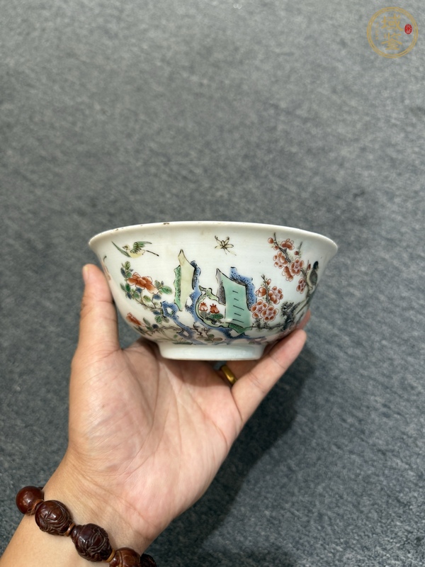 古玩陶瓷粉彩碗真品鑒賞圖