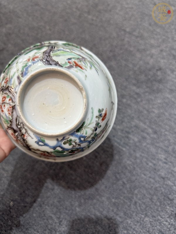 古玩陶瓷粉彩碗真品鑒賞圖