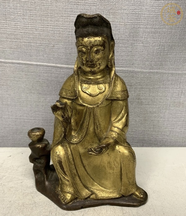 古玩銅器造像真品鑒賞圖