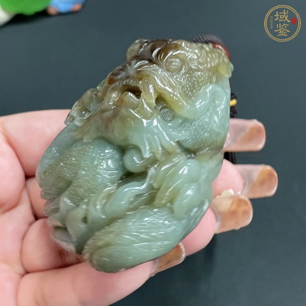 古玩玉器天然和田把件真品鑒賞圖