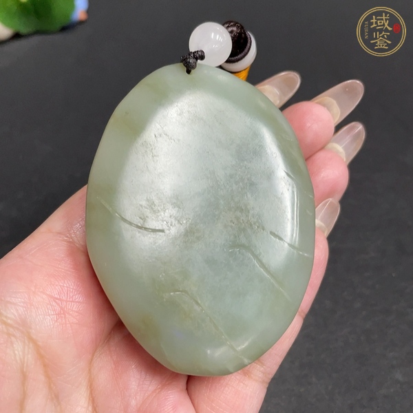 古玩玉器天然和田玉把件真品鑒賞圖