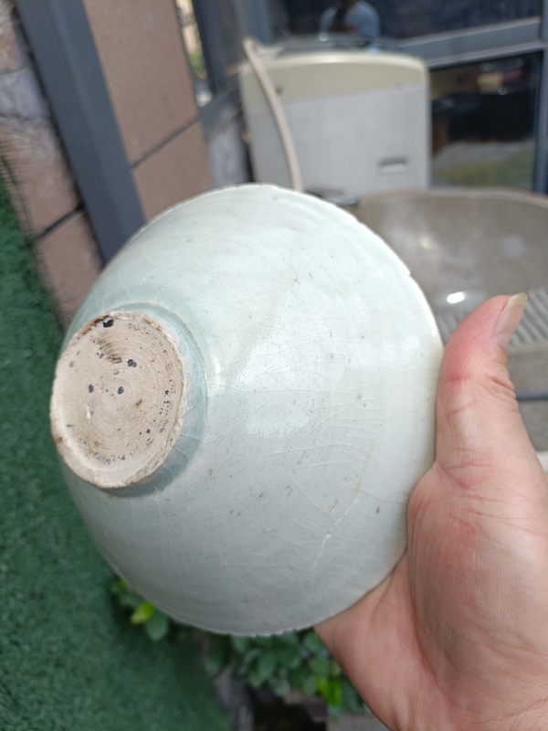 古玩陶瓷精品南宋湖田窯青白釉刻花碗拍賣(mài),當(dāng)前價(jià)格998元