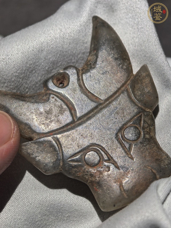 古玩玉器玉牛面真品鑒賞圖