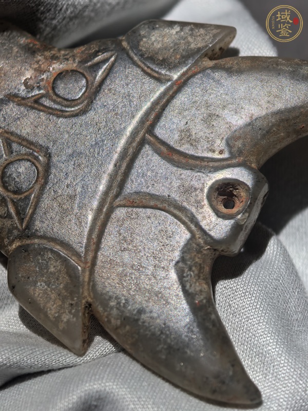 古玩玉器玉牛面真品鑒賞圖