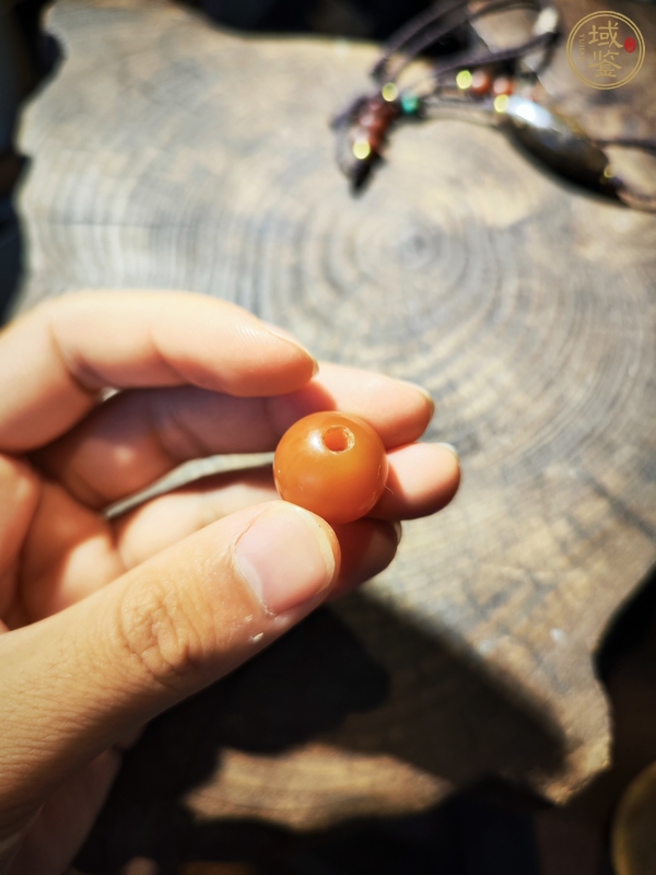 古玩瑪瑙珠子真品鑒賞圖