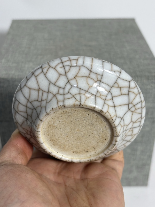 古玩陶瓷【收藏級文房重器】清中期.哥釉筆洗拍賣,當前價格3600元