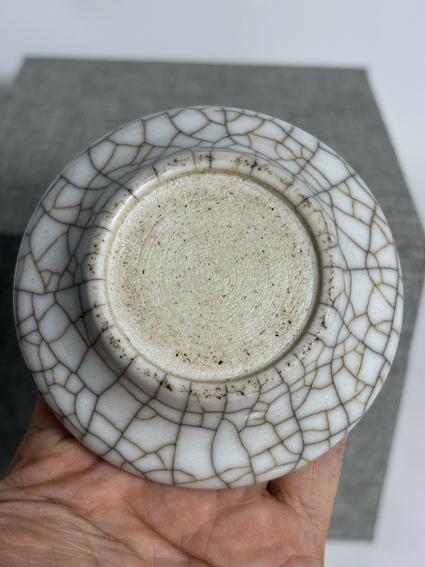 古玩陶瓷【收藏級文房重器】清中期.哥釉筆洗拍賣,當前價格3600元
