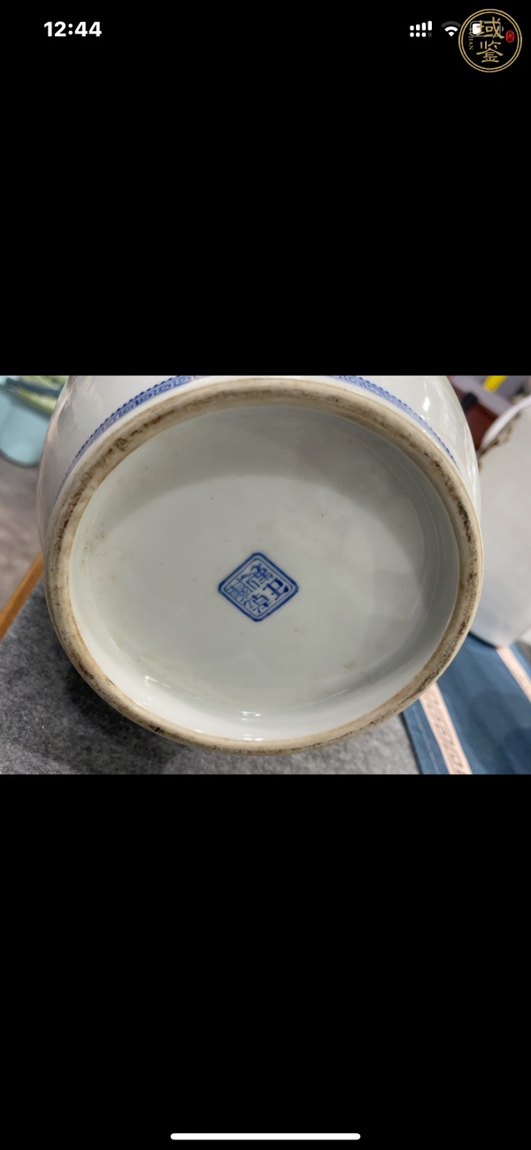 古玩陶瓷解放初 新粉彩人物紋燈籠尊真品鑒賞圖