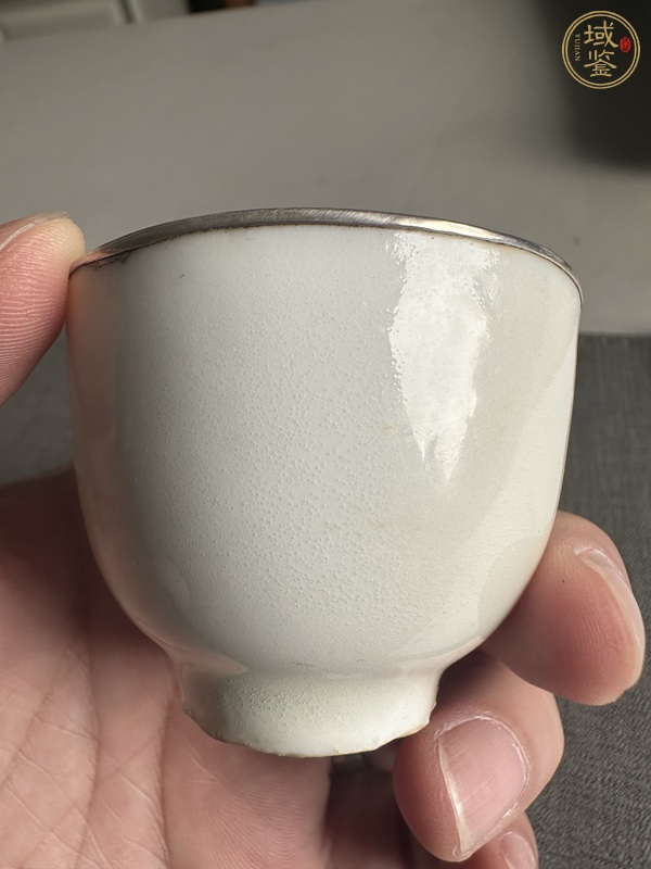 古玩陶瓷白釉杯真品鑒賞圖
