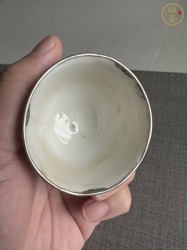 古玩陶瓷白釉杯真品鑒賞圖